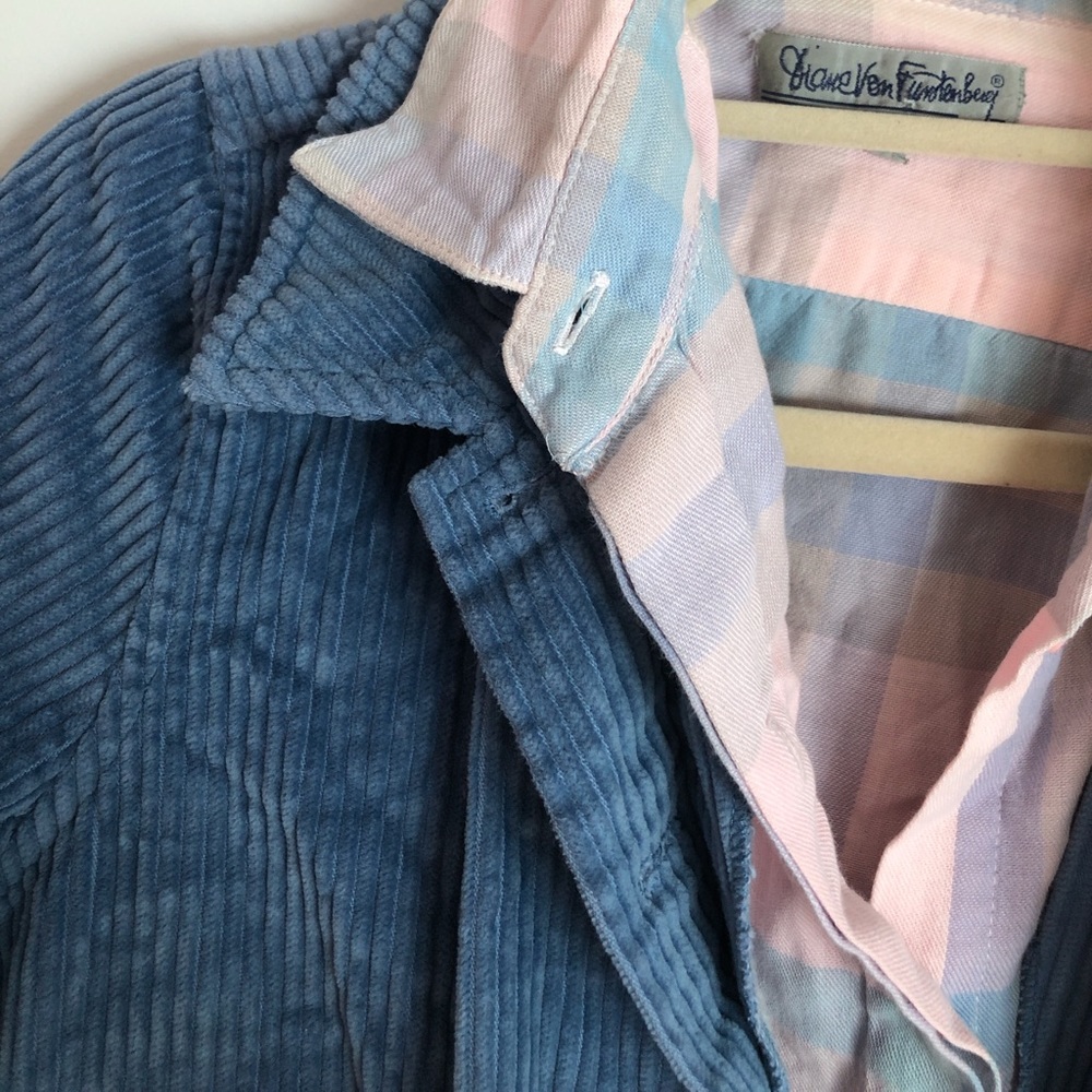 Appleseed’s “soft indigo” blue corduroy jacket